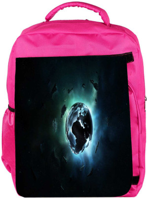 

Snoogg Eco Friendly Canvas Mechanism Of Earth Designer Backpack Rucksack School Travel Unisex Casual Canvas Bag Bookbag Satchel 5 L Backpack(Pink)