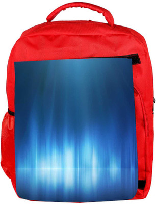 

Snoogg Eco Friendly Canvas Light Blue Design Designer Backpack Rucksack School Travel Unisex Casual Canvas Bag Bookbag Satchel 5 L Backpack(Red)