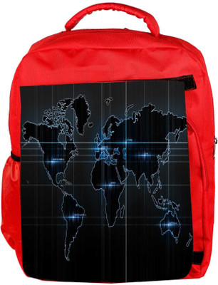 

Snoogg Eco Friendly Canvas Elephants Designer Backpack Rucksack School Travel Unisex Casual Canvas Bag Bookbag Satchel 5 L Backpack(Red)