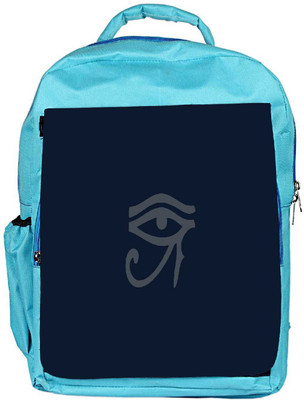 

Snoogg Eco Friendly Canvas Oudjat Dark Designer Backpack Rucksack School Travel Unisex Casual Canvas Bag Bookbag Satchel 5 L Backpack(Blue)