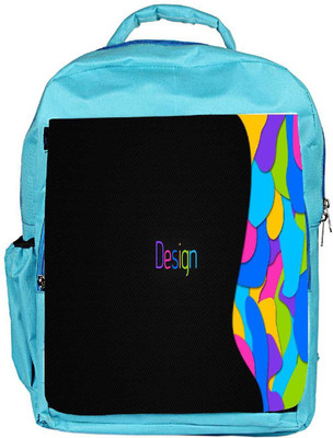 

Snoogg Eco Friendly Canvas Design Multicolors Designer Backpack Rucksack School Travel Unisex Casual Canvas Bag Bookbag Satchel 5 L Backpack(Blue)