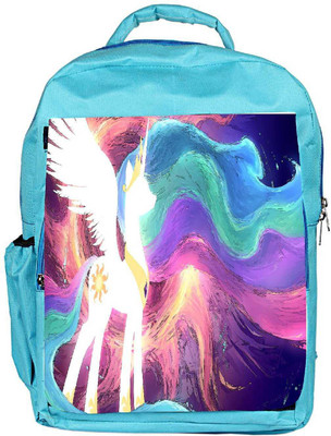 

Snoogg Eco Friendly Canvas Celestia Designer Backpack Rucksack School Travel Unisex Casual Canvas Bag Bookbag Satchel 5 L Backpack(Blue)