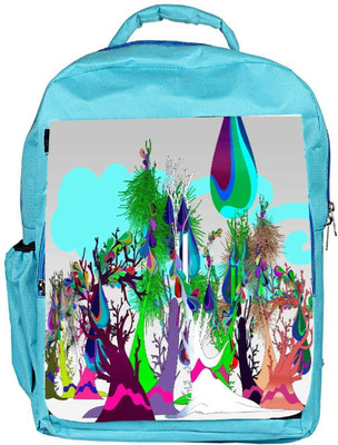 

Snoogg Eco Friendly Canvas Liquid Fruits 2544 Backpack Rucksack School Travel Unisex Casual Canvas Bag Bookbag Satchel 5 L Backpack(Blue)
