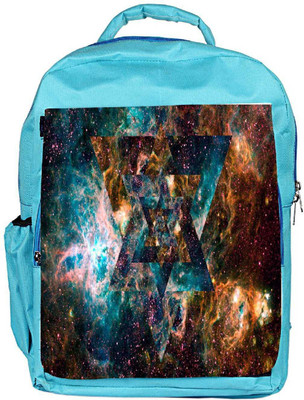 

Snoogg Eco Friendly Canvas Multiple Stars Designer Backpack Rucksack School Travel Unisex Casual Canvas Bag Bookbag Satchel 5 L Backpack(Blue)