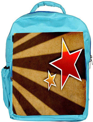 

Snoogg Eco Friendly Canvas Star Fan Art Backpack Rucksack School Travel Unisex Casual Canvas Bag Bookbag Satchel 5 L Backpack(Blue)