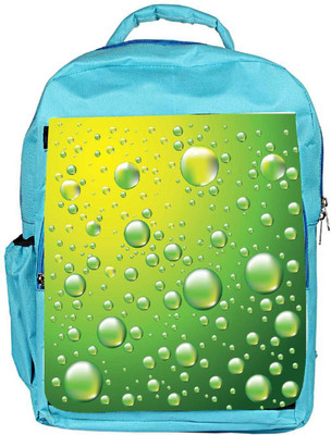 

Snoogg Eco Friendly Canvas Dew Drops Vector Background Backpack Rucksack School Travel Unisex Casual Canvas Bag Bookbag Satchel 5 L Backpack(Blue)