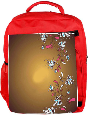

Snoogg Eco Friendly Canvas Simple Text Cream Designer Backpack Rucksack School Travel Unisex Casual Canvas Bag Bookbag Satchel 5 L Backpack(Red)