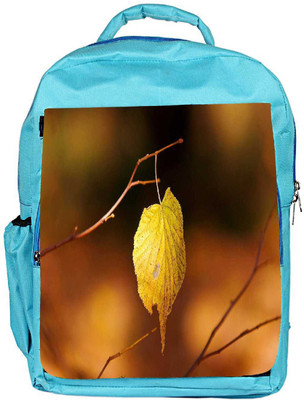 

Snoogg Eco Friendly Canvas Single Leaf In Tree Designer Backpack Rucksack School Travel Unisex Casual Canvas Bag Bookbag Satchel 5 L Backpack(Blue)