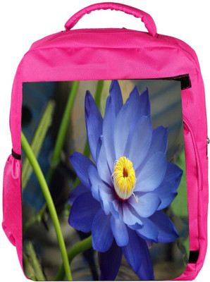 

Snoogg Eco Friendly Canvas Red Small Flower Designer Backpack Rucksack School Travel Unisex Casual Canvas Bag Bookbag Satchel 5 L Backpack(Pink)