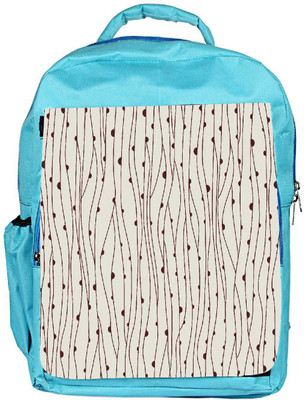 

Snoogg Eco Friendly Canvas Colorful Chakra Designer Backpack Rucksack School Travel Unisex Casual Canvas Bag Bookbag Satchel 5 L Backpack(Blue)