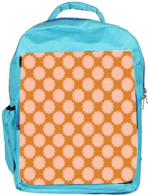 

Snoogg Eco Friendly Canvas Flora Pattern Design Backpack Rucksack School Travel Unisex Casual Canvas Bag Bookbag Satchel 5 L Backpack(Blue)
