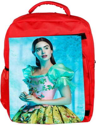 

Snoogg Eco Friendly Canvas Shy Chic Backpack Rucksack School Travel Unisex Casual Canvas Bag Bookbag Satchel 5 L Backpack(Red)