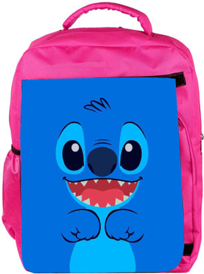 

Snoogg Eco Friendly Canvas Cute Blue Inface Backpack Rucksack School Travel Unisex Casual Canvas Bag Bookbag Satchel 5 L Backpack(Pink)