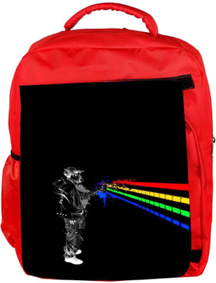 

Snoogg Eco Friendly Canvas Sprayartist Designer Backpack Rucksack School Travel Unisex Casual Canvas Bag Bookbag Satchel 5 L Backpack(Red)