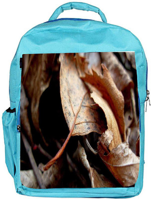 

Snoogg Eco Friendly Canvas Dry Leaves Designer Backpack Rucksack School Travel Unisex Casual Canvas Bag Bookbag Satchel 5 L Backpack(Blue)