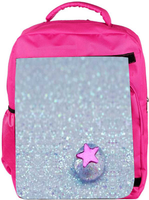 

Snoogg Eco Friendly Canvas Starfish Jelly Backpack Rucksack School Travel Unisex Casual Canvas Bag Bookbag Satchel 5 L Backpack(Pink)