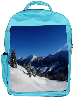 

Snoogg Eco Friendly Canvas Jammu Place Designer Backpack Rucksack School Travel Unisex Casual Canvas Bag Bookbag Satchel 5 L Backpack(Blue)