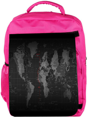 

Snoogg Eco Friendly Canvas Black Earth Designer Backpack Rucksack School Travel Unisex Casual Canvas Bag Bookbag Satchel 5 L Backpack(Pink)