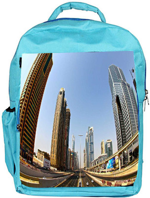 

Snoogg Eco Friendly Canvas Eclipse Designer Backpack Rucksack School Travel Unisex Casual Canvas Bag Bookbag Satchel 5 L Backpack(Blue)