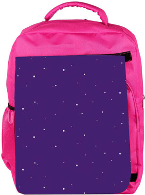 

Snoogg Eco Friendly Canvas Snow Graphic Purple Backpack Rucksack School Travel Unisex Casual Canvas Bag Bookbag Satchel 5 L Backpack(Pink)