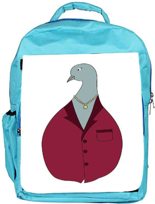 

Snoogg Eco Friendly Canvas Funny Art Backpack Rucksack School Travel Unisex Casual Canvas Bag Bookbag Satchel 5 L Backpack(Blue)