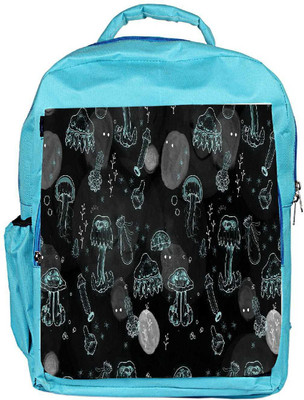

Snoogg Eco Friendly Canvas Abstract Wallpaper Designer Backpack Rucksack School Travel Unisex Casual Canvas Bag Bookbag Satchel 5 L Backpack(Blue)