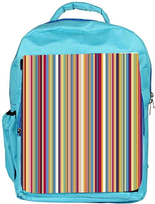 

Snoogg Eco Friendly Canvas Super Lining Pattern 2538 Backpack Rucksack School Travel Unisex Casual Canvas Bag Bookbag Satchel 5 L Backpack(Blue)