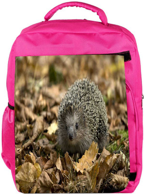 

Snoogg Eco Friendly Canvas Small Animal Designer Backpack Rucksack School Travel Unisex Casual Canvas Bag Bookbag Satchel 5 L Backpack(Pink)