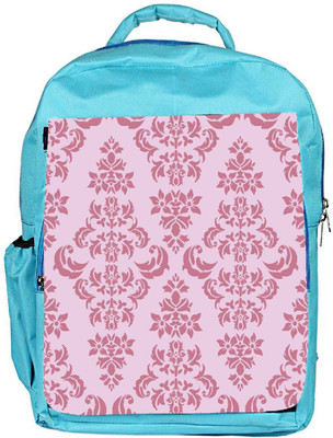 

Snoogg Eco Friendly Canvas Pink Pattern Designer Backpack Rucksack School Travel Unisex Casual Canvas Bag Bookbag Satchel 5 L Backpack(Blue)
