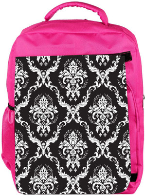 

Snoogg Eco Friendly Canvas Grey Pattern Designer Backpack Rucksack School Travel Unisex Casual Canvas Bag Bookbag Satchel 5 L Backpack(Pink)