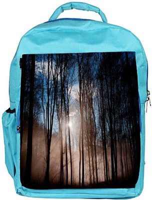 

Snoogg Eco Friendly Canvas Long Trees Designer Backpack Rucksack School Travel Unisex Casual Canvas Bag Bookbag Satchel 5 L Backpack(Blue)