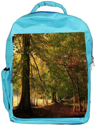 

Snoogg Eco Friendly Canvas Tree With Red Leaves Designer Backpack Rucksack School Travel Unisex Casual Canvas Bag Bookbag Satchel 5 L Backpack(Blue)