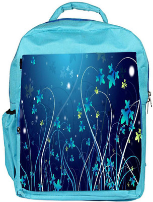 

Snoogg Eco Friendly Canvas Underwater Plants Designer Backpack Rucksack School Travel Unisex Casual Canvas Bag Bookbag Satchel 5 L Backpack(Blue)
