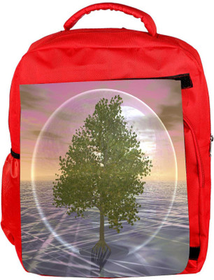 

Snoogg Eco Friendly Canvas Climate Backpack Rucksack School Travel Unisex Casual Canvas Bag Bookbag Satchel 5 L Backpack(Red)