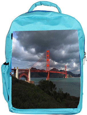 

Snoogg Eco Friendly Canvas Red Big Sealing Designer Backpack Rucksack School Travel Unisex Casual Canvas Bag Bookbag Satchel 5 L Backpack(Blue)
