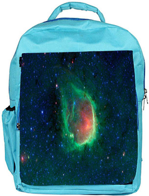 

Snoogg Eco Friendly Canvas Hole In Galaxy Designer Backpack Rucksack School Travel Unisex Casual Canvas Bag Bookbag Satchel 5 L Backpack(Blue)