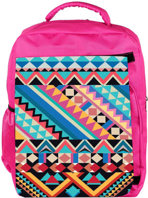 

Snoogg Eco Friendly Canvas Purple Stroke Lines Backpack Rucksack School Travel Unisex Casual Canvas Bag Bookbag Satchel 5 L Backpack(Pink)