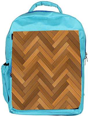 

Snoogg Eco Friendly Canvas Vector Wood Parquet Floor Backpack Rucksack School Travel Unisex Casual Canvas Bag Bookbag Satchel 5 L Backpack(Blue)