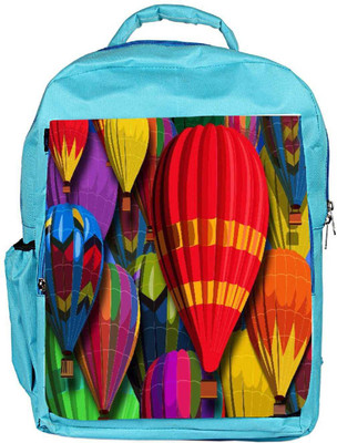 

Snoogg Eco Friendly Canvas Parachuting 2498 Backpack Rucksack School Travel Unisex Casual Canvas Bag Bookbag Satchel 5 L Backpack(Blue)