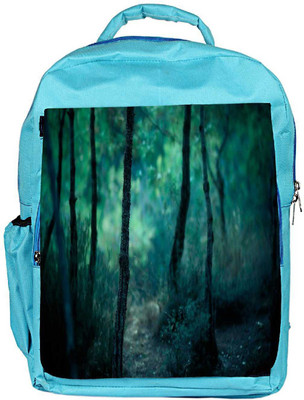 

Snoogg Eco Friendly Canvas Thin Branch Tree Designer Backpack Rucksack School Travel Unisex Casual Canvas Bag Bookbag Satchel 5 L Backpack(Blue)
