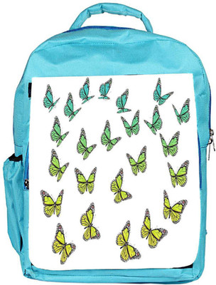 

Snoogg Eco Friendly Canvas Butterfly Isolated On White Backpack Rucksack School Travel Unisex Casual Canvas Bag Bookbag Satchel 5 L Backpack(Blue)