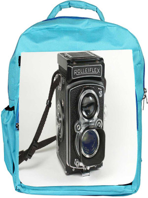 

Snoogg Eco Friendly Canvas My Roller Camera Backpack Rucksack School Travel Unisex Casual Canvas Bag Bookbag Satchel 5 L Backpack(Blue)
