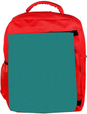 

Snoogg Eco Friendly Canvas Pixel Art Turquoise Designer Backpack Rucksack School Travel Unisex Casual Canvas Bag Bookbag Satchel 5 L Backpack(Red)