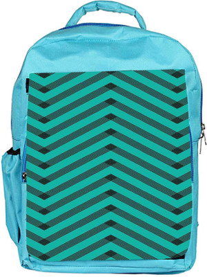 

Snoogg Eco Friendly Canvas Sketchy Wide Pattern Backpack Rucksack School Travel Unisex Casual Canvas Bag Bookbag Satchel 5 L Backpack(Blue)