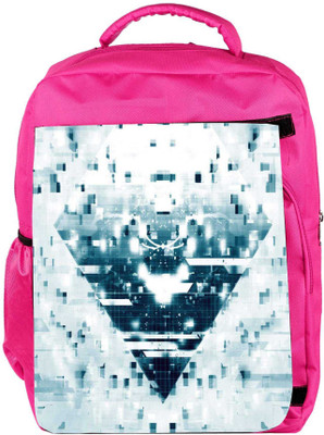 

Snoogg Eco Friendly Canvas Exploding Mosaic 2627 Backpack Rucksack School Travel Unisex Casual Canvas Bag Bookbag Satchel 5 L Backpack(Pink)