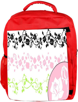 

Snoogg Eco Friendly Canvas A Set Of Decorative Brushes All The Brushes Are Separable From The Backgrou Backpack Rucksack School Travel Unisex Casual Canvas Bag Bookbag Satchel 5 L Backpack(Red)