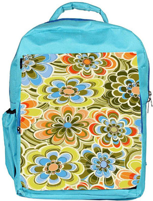 

Snoogg Eco Friendly Canvas Yellow Flower Pattern 2478 Backpack Rucksack School Travel Unisex Casual Canvas Bag Bookbag Satchel 5 L Backpack(Blue)