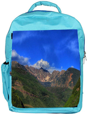 

Snoogg Eco Friendly Canvas Abstract Dark Blue Sky Designer Backpack Rucksack School Travel Unisex Casual Canvas Bag Bookbag Satchel 5 L Backpack(Blue)