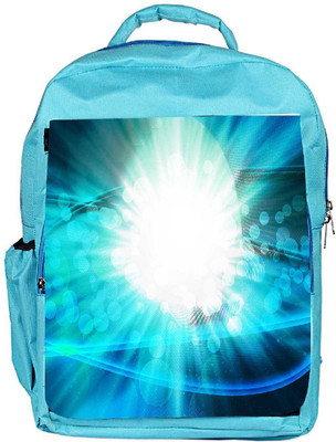 

Snoogg Eco Friendly Canvas Burst Blue Abstract Background Backpack Rucksack School Travel Unisex Casual Canvas Bag Bookbag Satchel 5 L Backpack(Blue)
