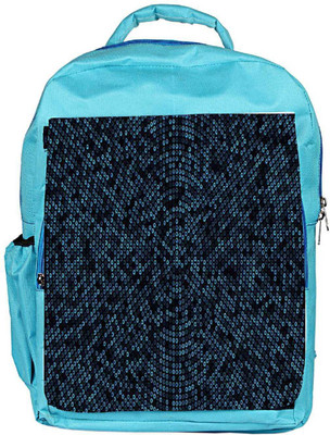 

Snoogg Eco Friendly Canvas Tit Bit Pixels Backpack Rucksack School Travel Unisex Casual Canvas Bag Bookbag Satchel 5 L Backpack(Blue)